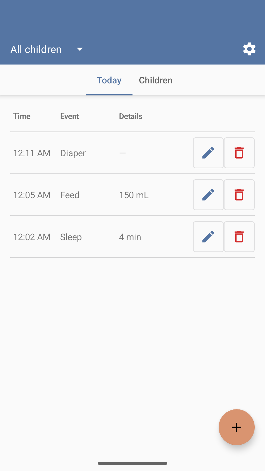 Baby Routine Lite 1