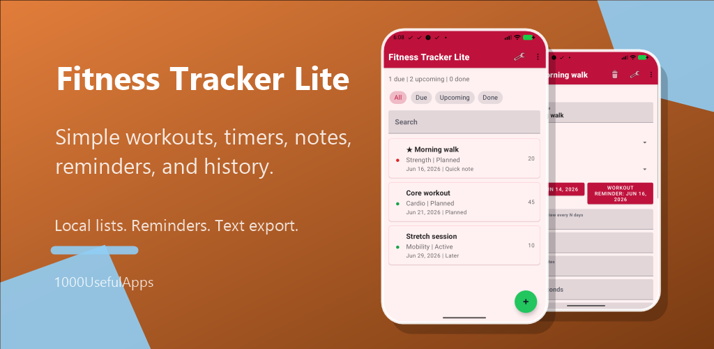 Fitness Tracker Lite