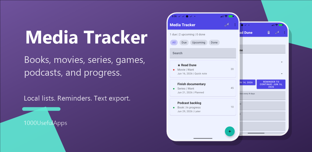 Media Tracker
